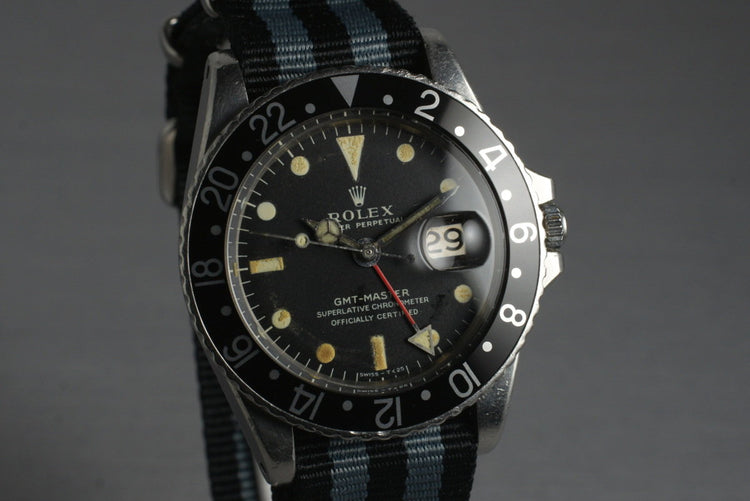 1968 Rolex GMT 1675 Mark I Dial