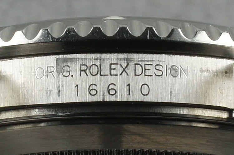 2000 Rolex Submariner 16610 P serial