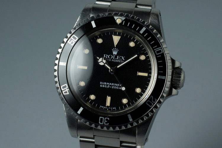 1989 Rolex Submariner 5513