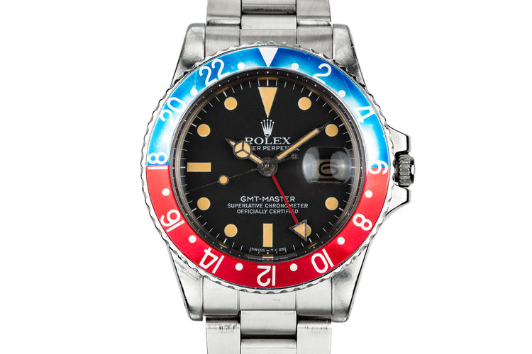 1977 Rolex GMT-Master 1675 "Pepsi" with Box and Papers