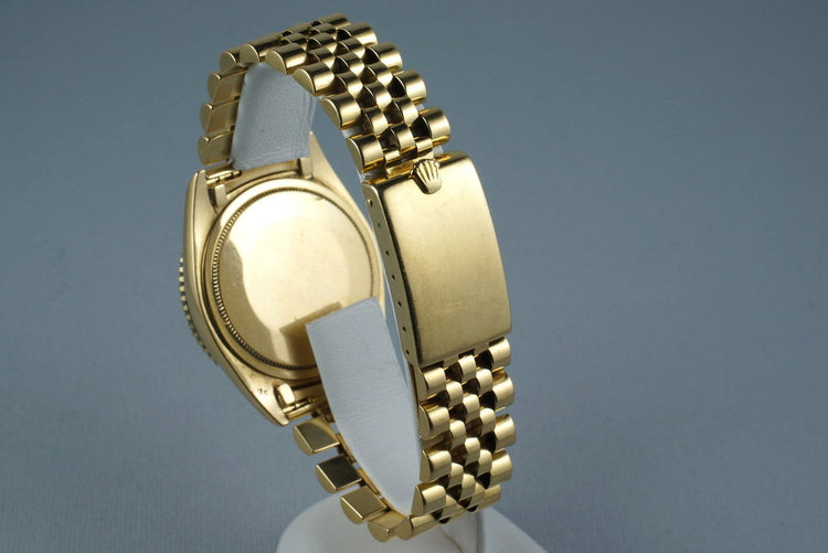 1973 Rolex YG DateJust Thunderbird 1625