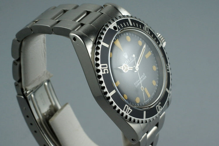 1968 Rolex Submariner 5513 Meters First
