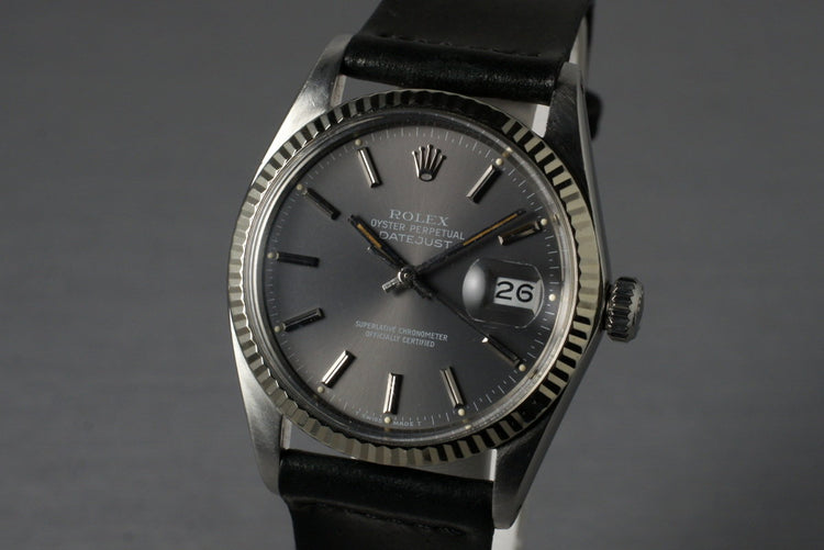 1982 Rolex DateJust 16030 Gray Dial