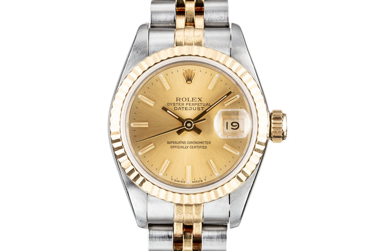 1991 Rolex Ladies Two Tone DateJust 69173