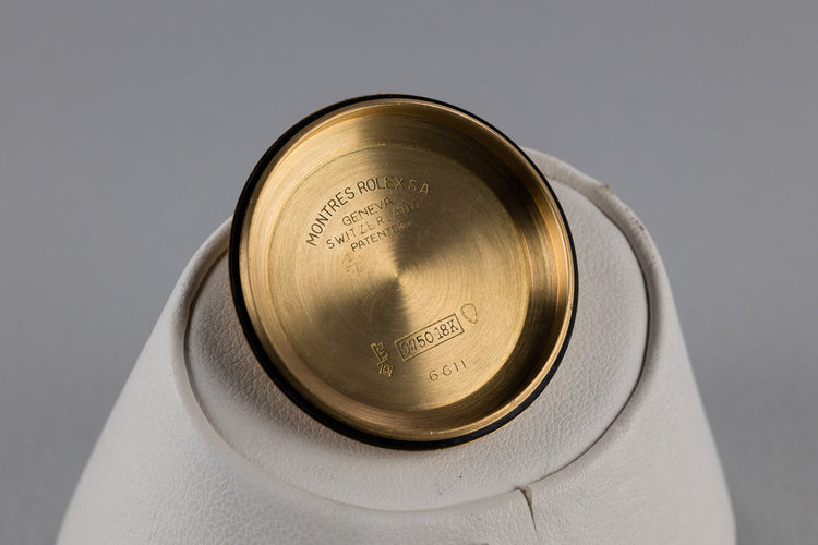 1958 Rolex 18K YG Day-Date 6611B with Serpico Y Laino Dial