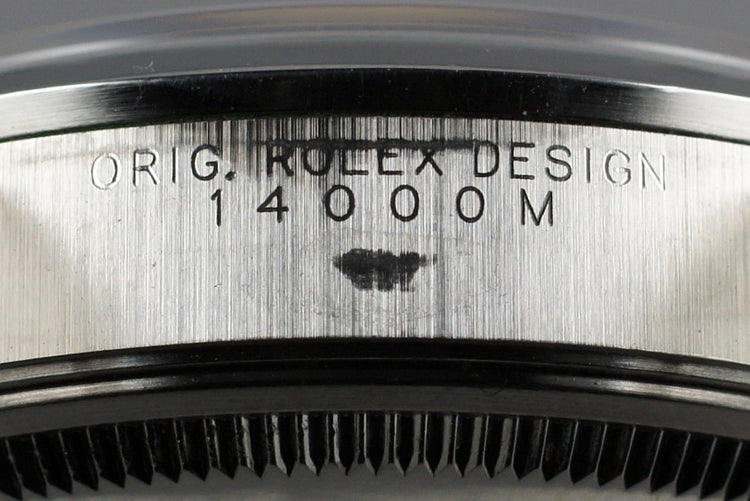 2001 Rolex Air King 14000M with Box and Papers