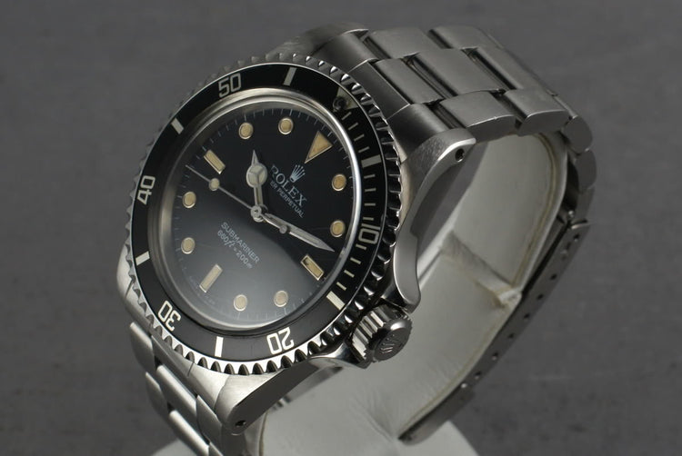 1984 Rolex Submariner 5513 Spider Dial with Box and Papers
