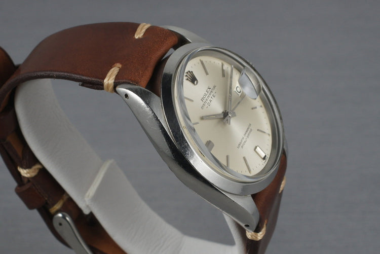 1968 Rolex Date 1500 with Silver Dial