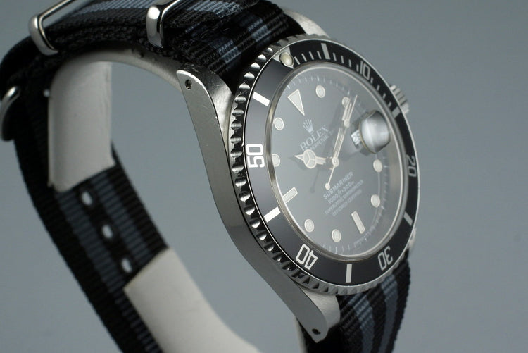 1997 Rolex Submariner 16610