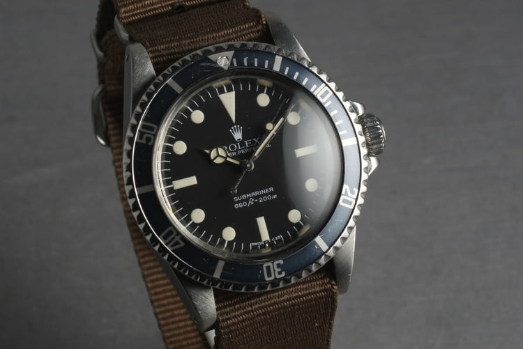 1978 Rolex Submariner 5513 with Maxi Mark 3 dial