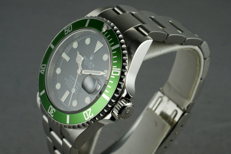 2007 Rolex Submariner 16610V with Box and Papers