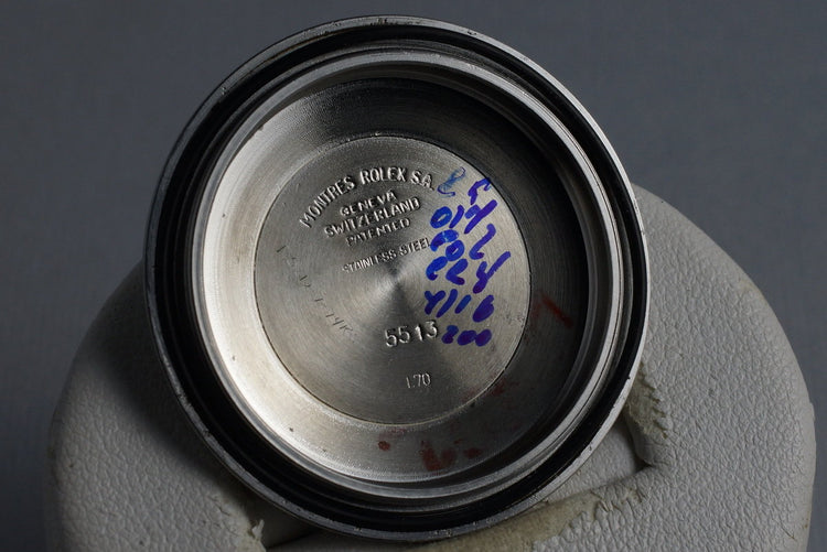 1970 Rolex Submariner 5513 Serif Dial