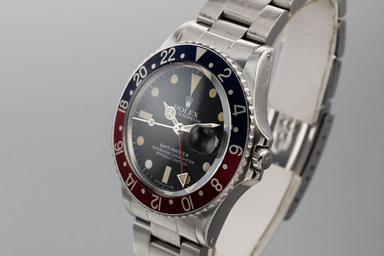 1981 Rolex GMT-Master 16750 "Pepsi"