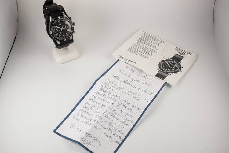 70's Heuer Bundeswehr 1550 SG with Classic 3H/T Dial