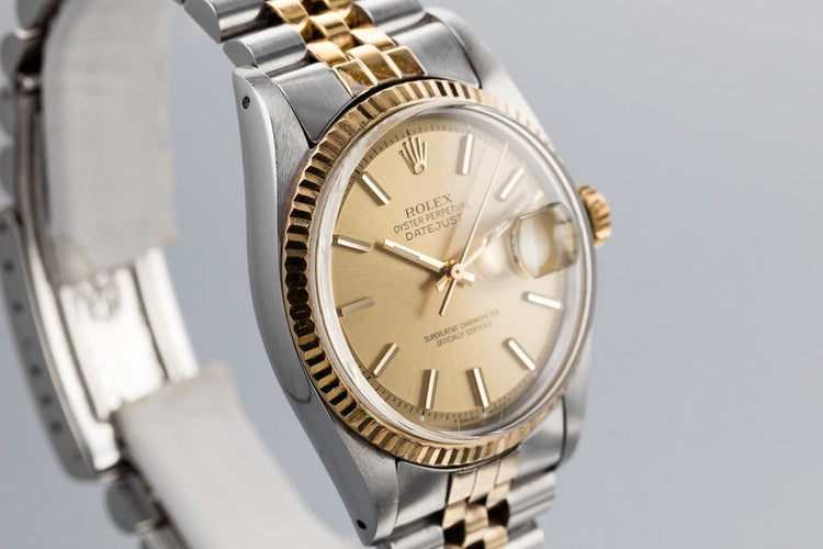1973 Rolex Two Tone DateJust 1601