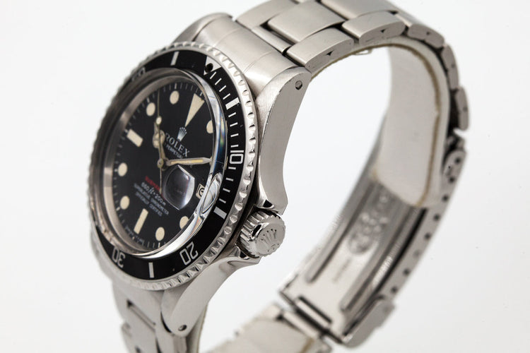 1970 Rolex Red Submariner Mark IV Dial