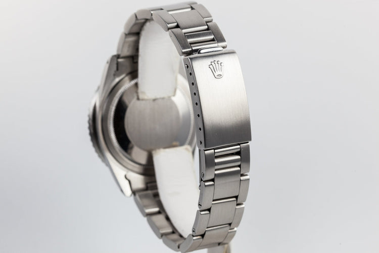 1971 Rolex GMT-Master 1675 with Black Bezel Insert and Box and Papers F-105 Fighter-Bomber Watch