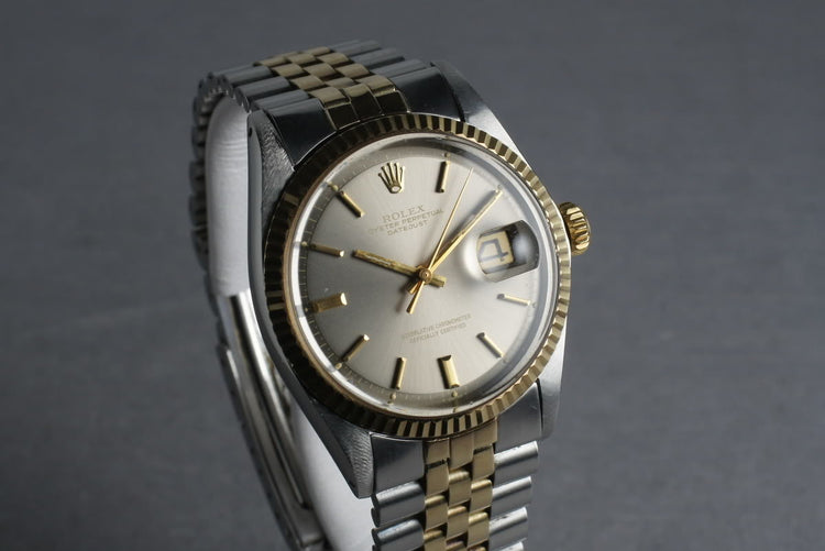 1970 Rolex Datejust 16012 tone with gray dial