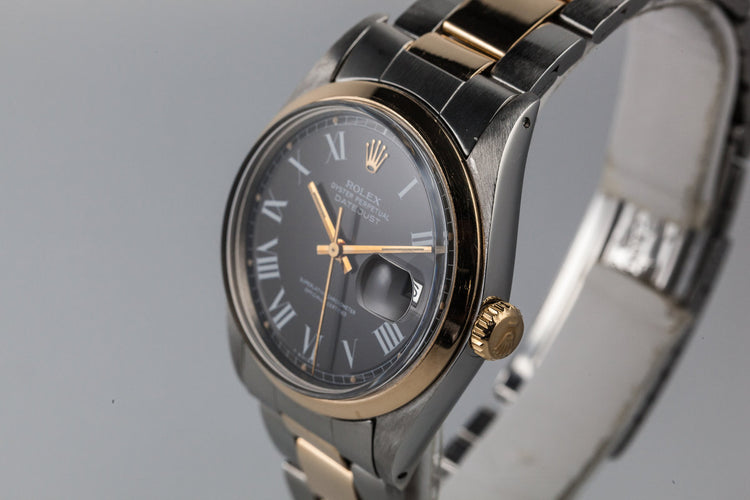1977 Rolex Two Tone Datejust 1600 with Papers