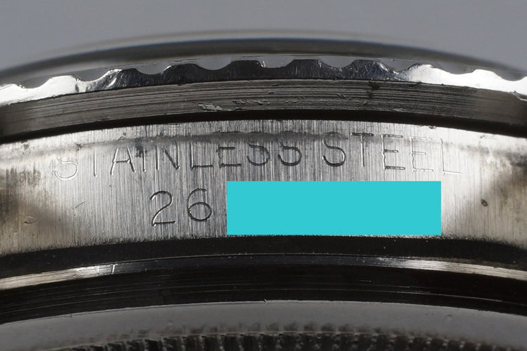 1970 Rolex Submariner 5513 Serif Dial