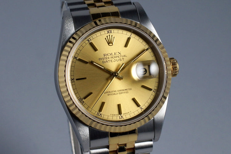 1991 Rolex Two Tone DateJust 16233