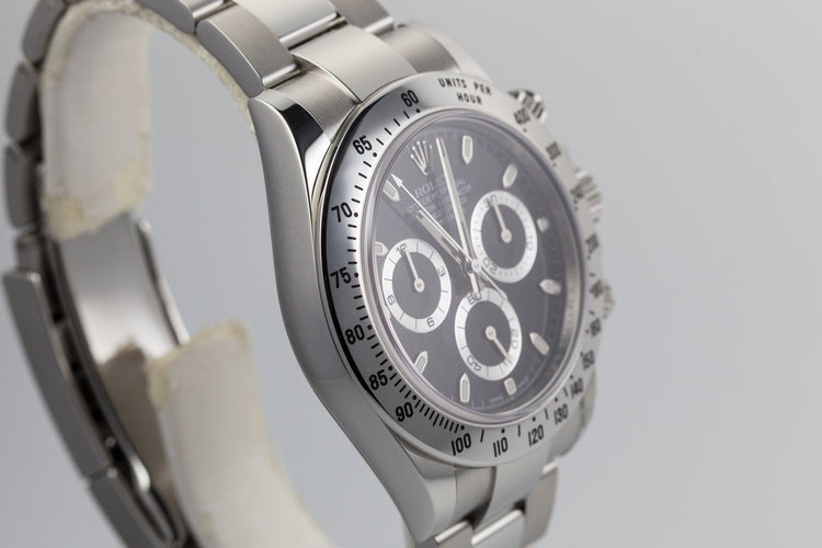 2015 Rolex Daytona 116520 Black Dial with Box and Papers