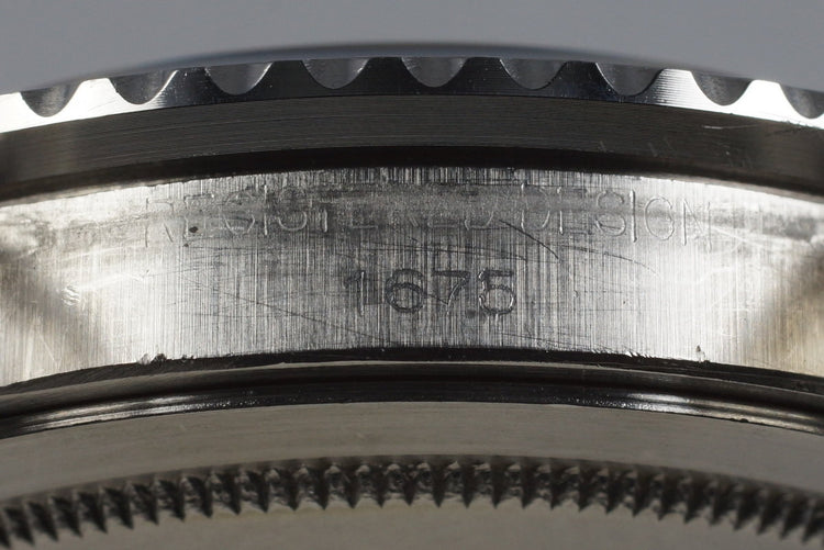 1972 Rolex GMT 1675 Mark I Dial