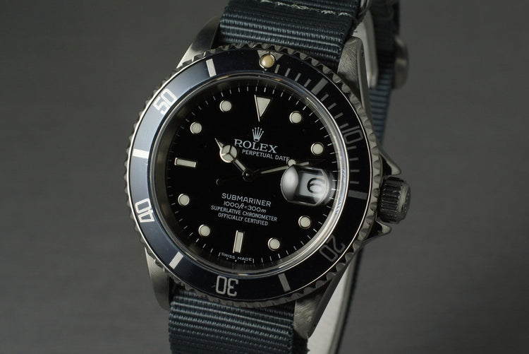 1995 Rolex Submariner 16610