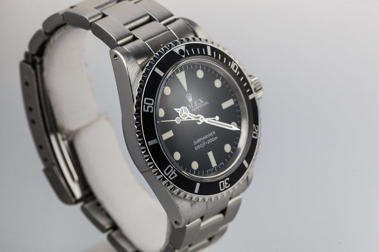 1981 Rolex Submariner 5513 with Maxi IV Dial