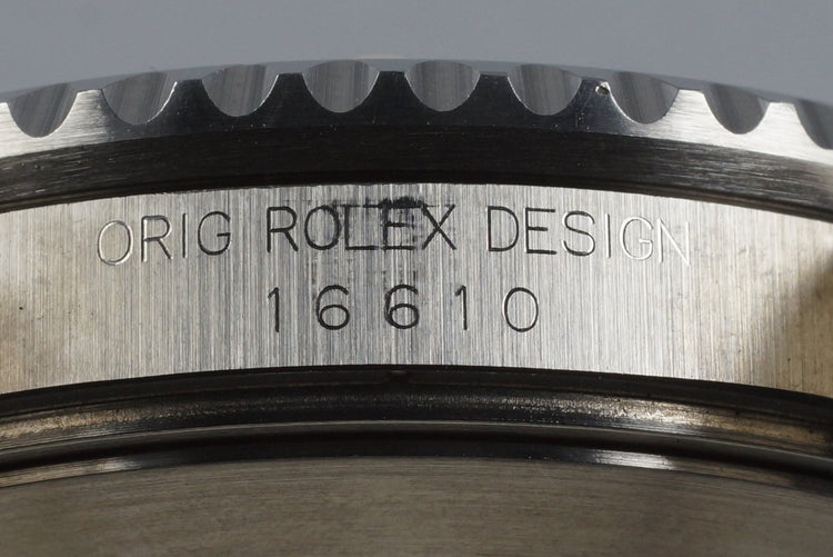 1991 Rolex Submariner 16610