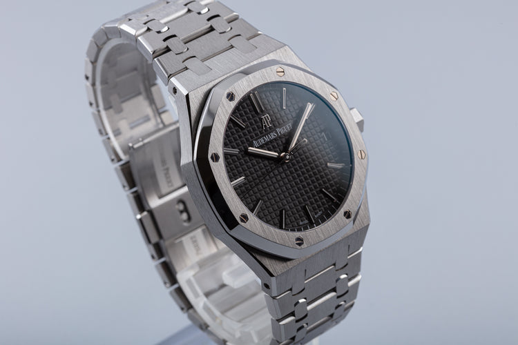 2020 Audemars Piguet 15500ST.00 Royal Oak Black Dial with Box & Papers