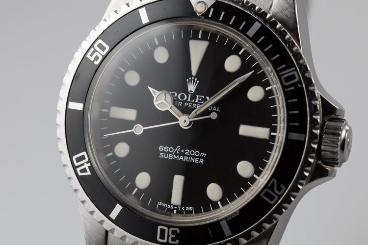 1978 Rolex Submariner 5513 with Mk I Maxi Dial