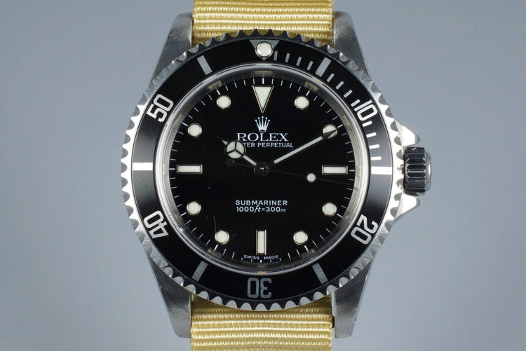 2000 Rolex Submariner 14060