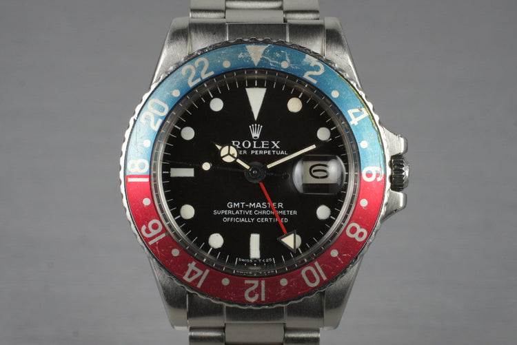 1968 Rolex GMT 1675 Mark I Dial