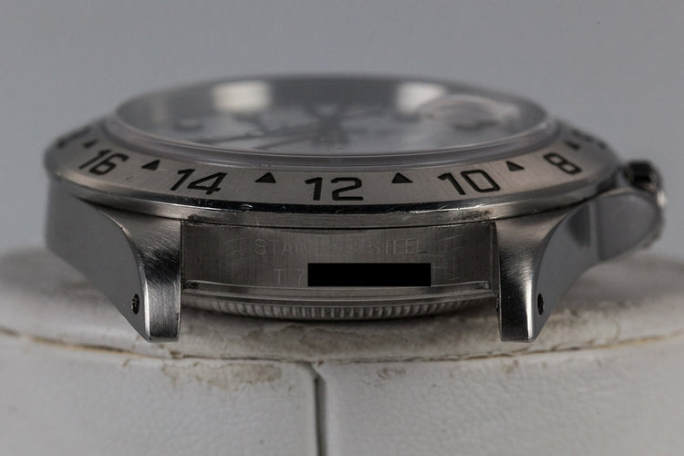 1995 Rolex Explorer II 16570 White Dial