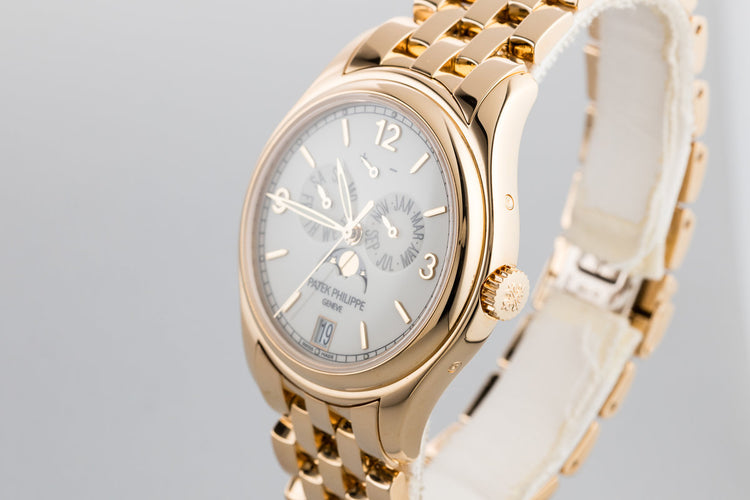 Patek Philipe 18K YG Complications Annual Calendar 5146/1J-001with Box Papers and Service Papers