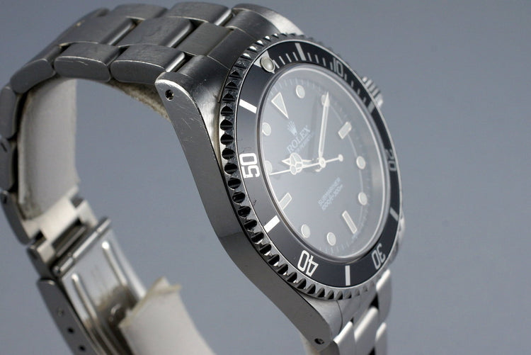 1999 Rolex Submariner 14060