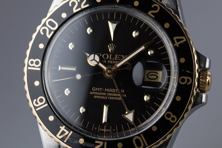 1970 Rolex Two-Tone GMT-Master with Black Nipple Dial