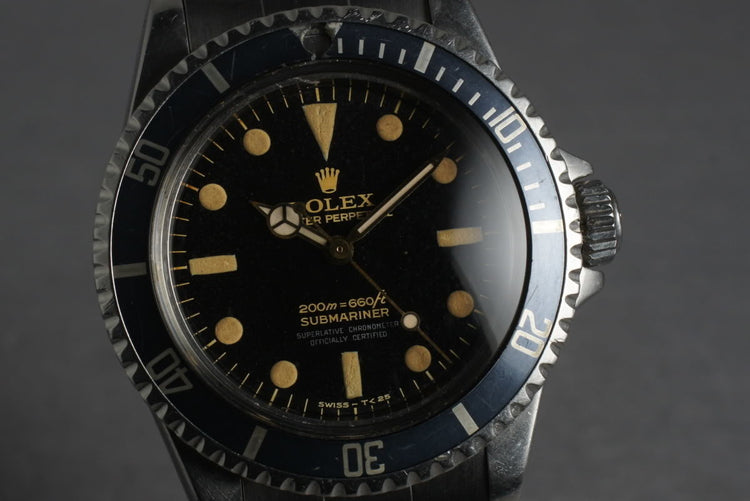 1962 Rolex Submariner 5512 Pointed Guards with Gilt Dial