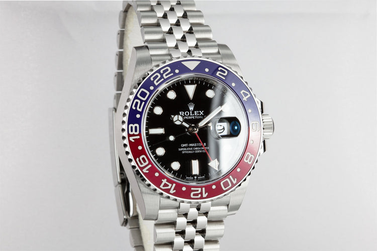 2018 Rolex Ceramic GMT-Master II 126710BLRO with Box and Papers