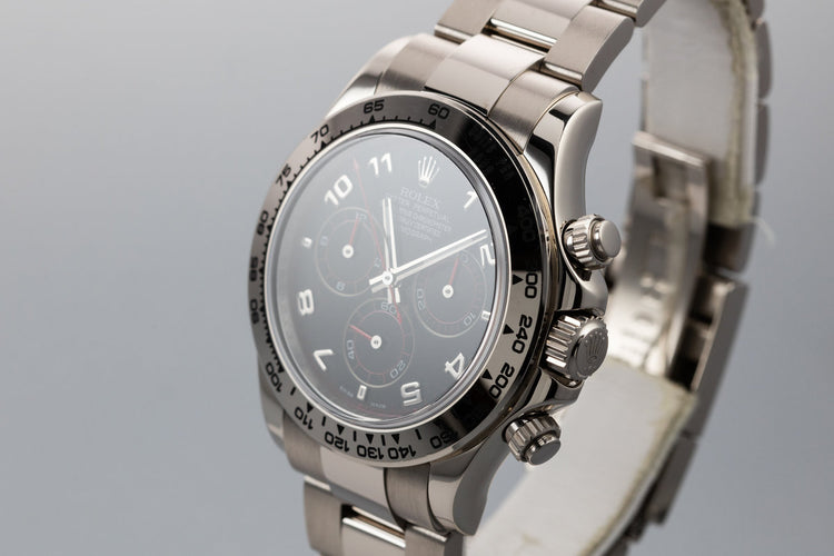 2006 Rolex 18K White Gold Daytona 116509