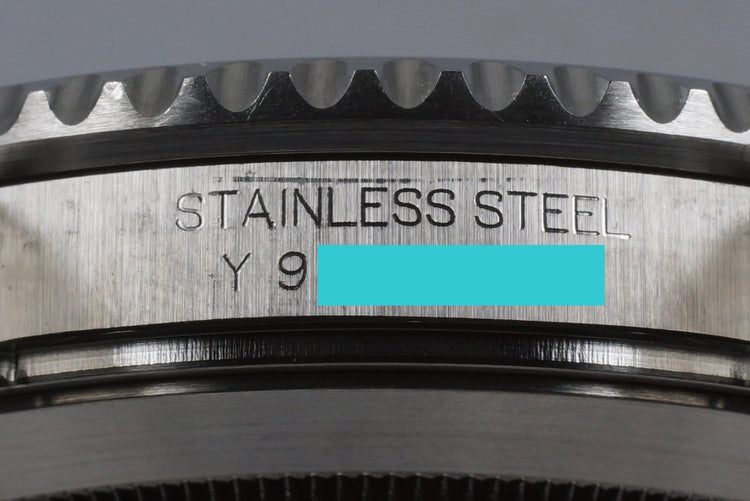 2003 Rolex Green Submariner 16610LV with Box and Papers ‘Y Serial Full Set’