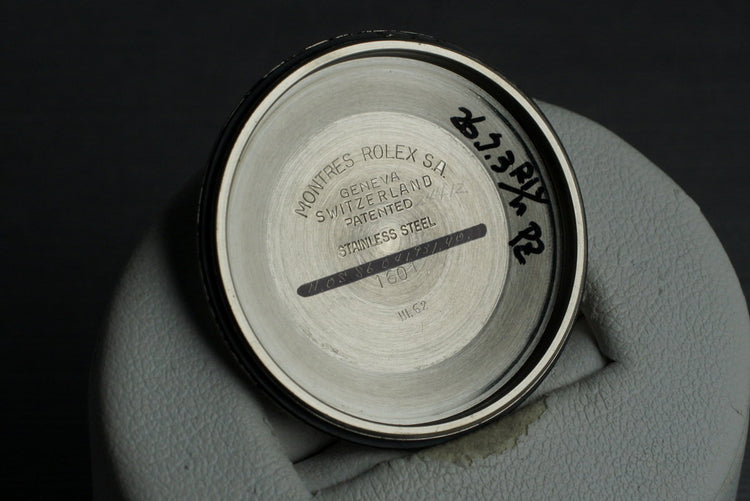 1962 Rolex Datejust 1601 with Non-Luminous Dial