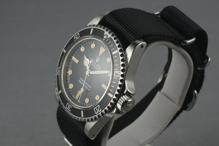 1985 Rolex Submariner 5513 with Creamy WG surrounds
