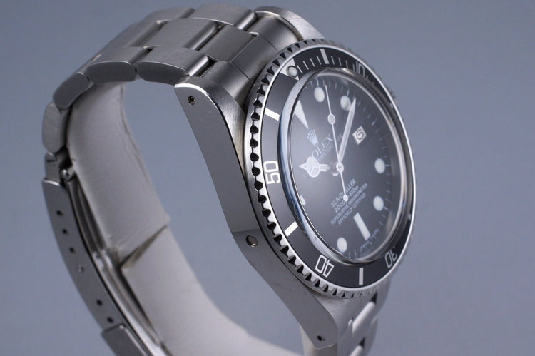 Rolex Sea Dweller 1665 with Service Dial and Case