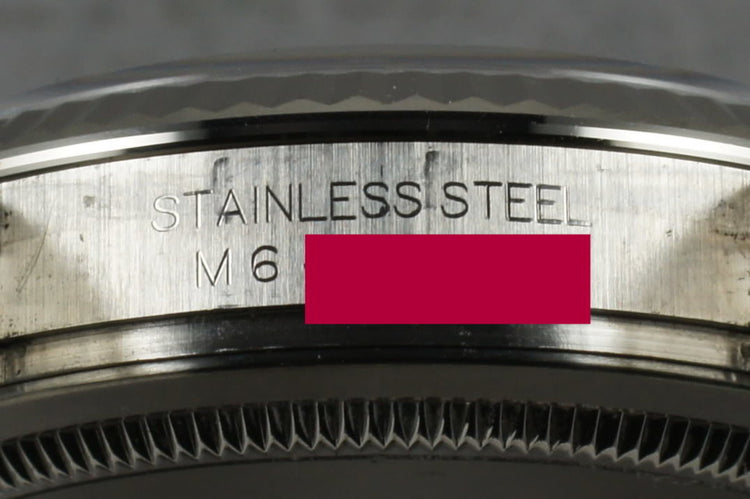 2006 Rolex Modern Datejust 116234 with Silver Stick Dial