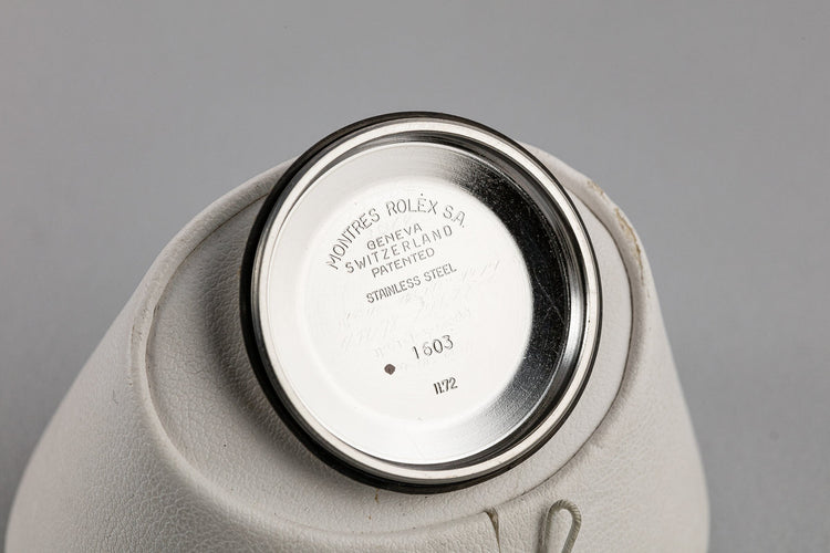 1972 Rolex DateJust 1603 with Grey Linen Sigma Dial