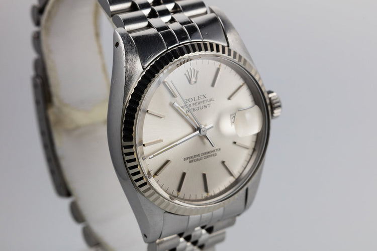 1978 Rolex DateJust 16014 Silver Dial