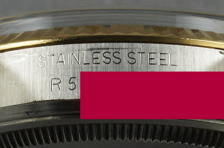 1987 Rolex 18K/SS Datejust 16013 with Silver Factory Diamond Dial