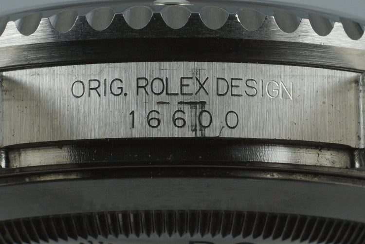 2000 Rolex Sea Dweller 16600